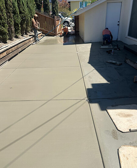 Concrete Install